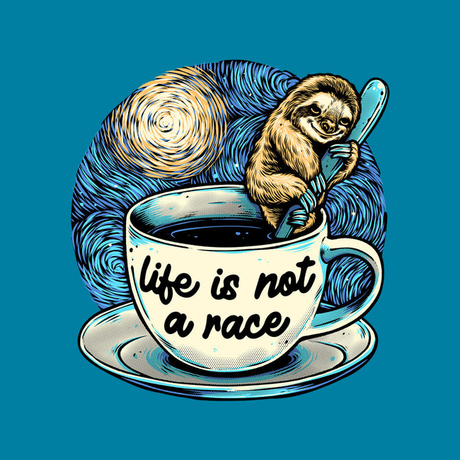 Life Is Not A Race-Unisex-Kitchen-Apron-glitchygorilla