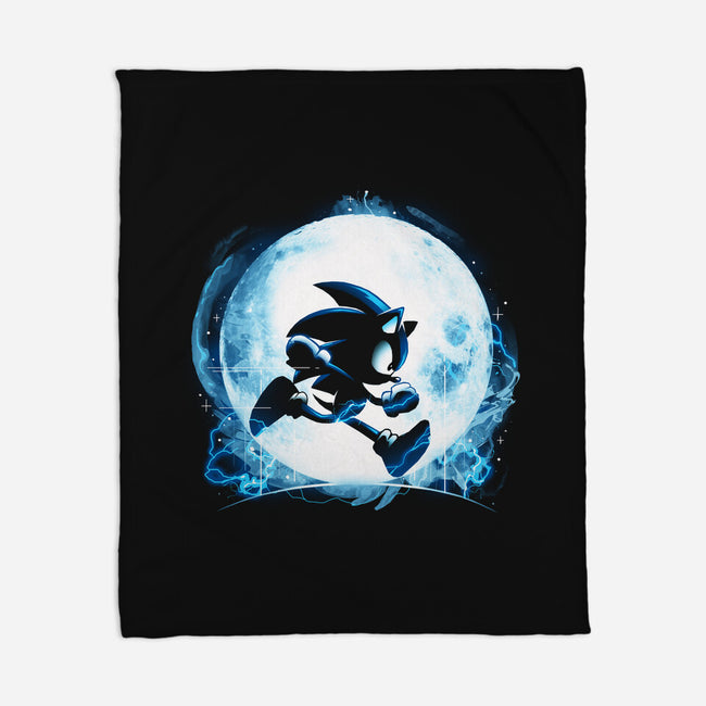 Blue Moon-None-Fleece-Blanket-Vallina84