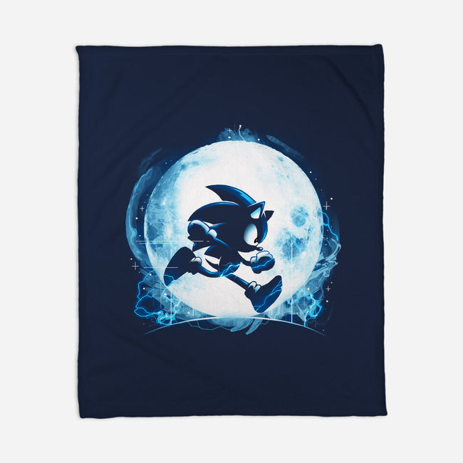 Blue Moon-None-Fleece-Blanket-Vallina84