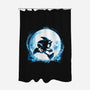 Blue Moon-None-Polyester-Shower Curtain-Vallina84