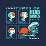 Types Of Headaches-Mens-Long Sleeved-Tee-Sketchdemao