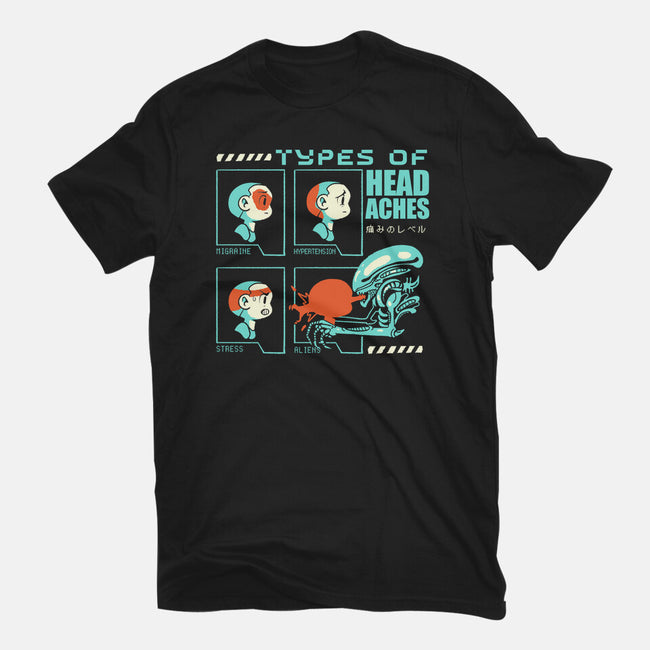 Types Of Headaches-Womens-Basic-Tee-Sketchdemao