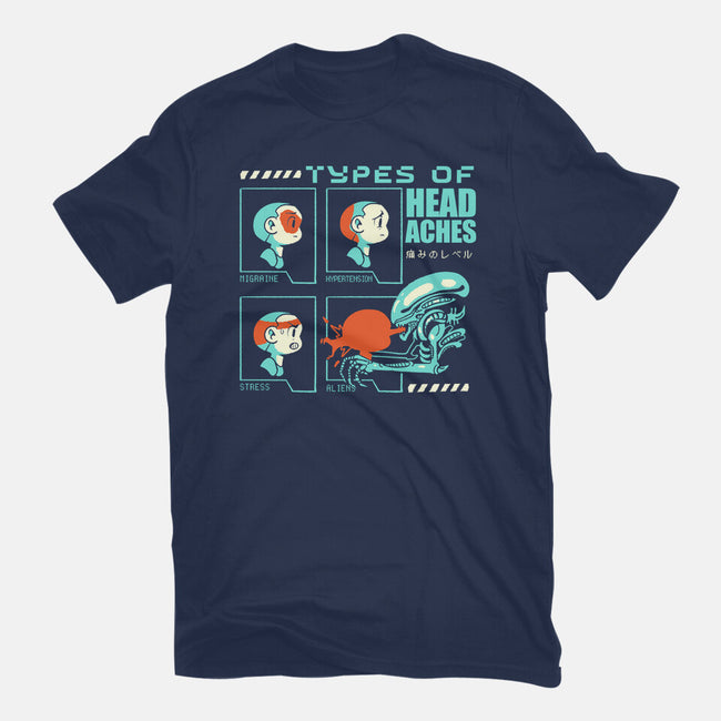 Types Of Headaches-Womens-Basic-Tee-Sketchdemao