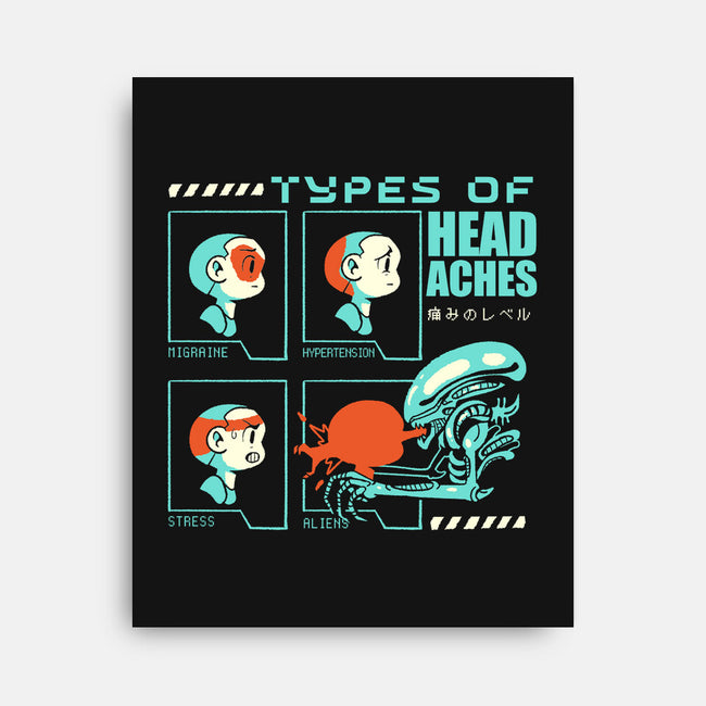 Types Of Headaches-None-Stretched-Canvas-Sketchdemao