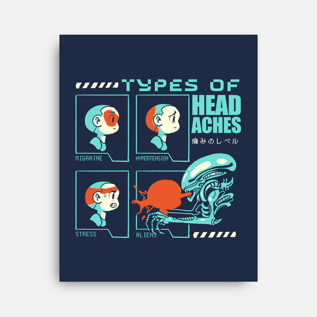 Types Of Headaches-None-Stretched-Canvas-Sketchdemao