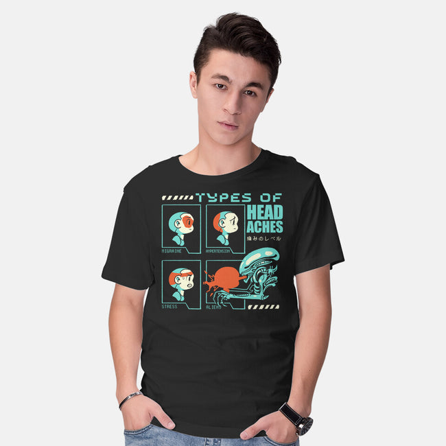 Types Of Headaches-Mens-Basic-Tee-Sketchdemao