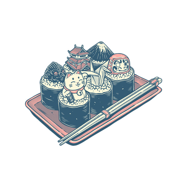 Sushi Family-Unisex-Kitchen-Apron-glitchygorilla