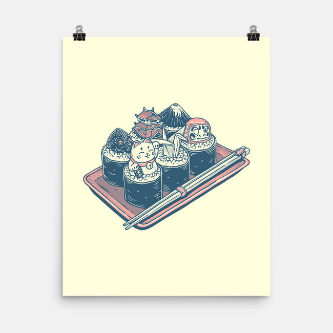 Sushi Family-None-Matte-Poster-glitchygorilla