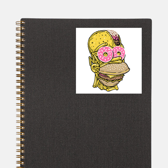 Snack Head-None-Glossy-Sticker-glitchygorilla