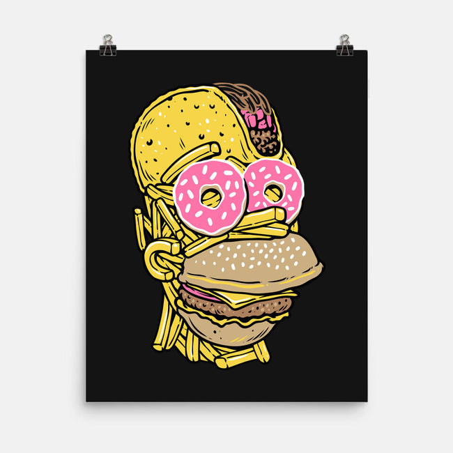 Snack Head-None-Matte-Poster-glitchygorilla