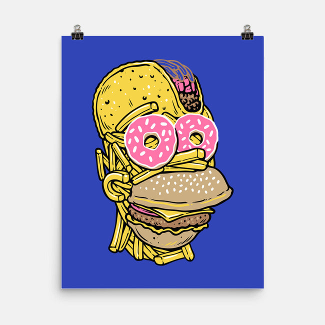 Snack Head-None-Matte-Poster-glitchygorilla