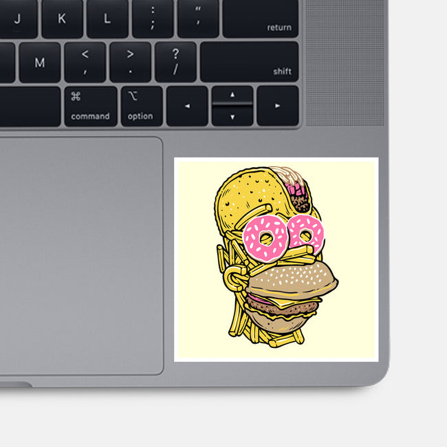 Snack Head-None-Glossy-Sticker-glitchygorilla