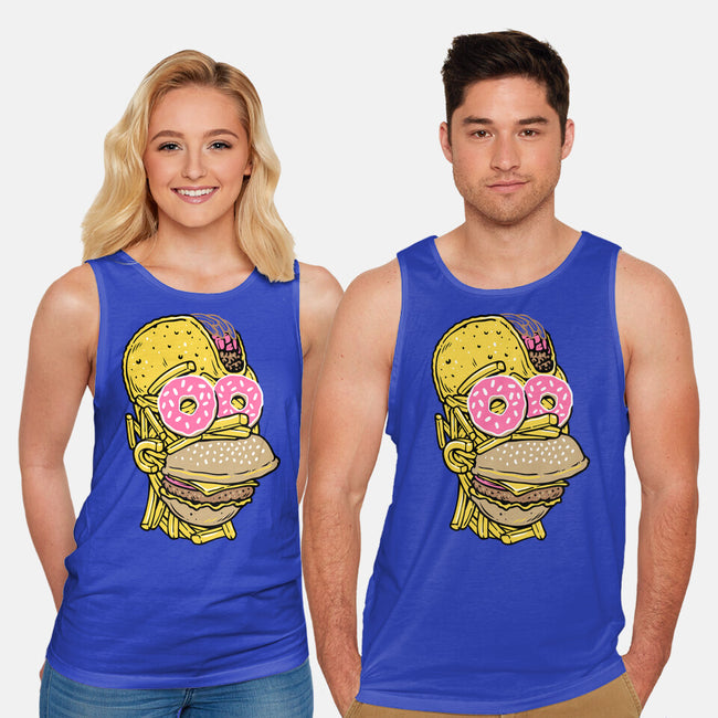 Snack Head-Unisex-Basic-Tank-glitchygorilla