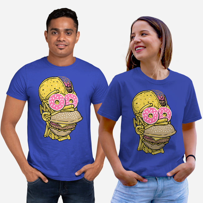 Snack Head-Unisex-Basic-Tee-glitchygorilla