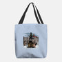 Wanderer Above The Sea Of Titans-None-Basic Tote-Bag-zascanauta