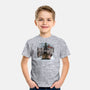 Wanderer Above The Sea Of Titans-Youth-Basic-Tee-zascanauta