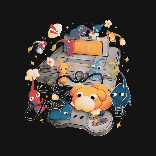 Tiny Gamers-Womens-Fitted-Tee-eduely