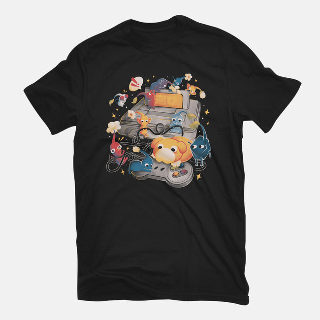 Tiny Gamers-Womens-Basic-Tee-eduely