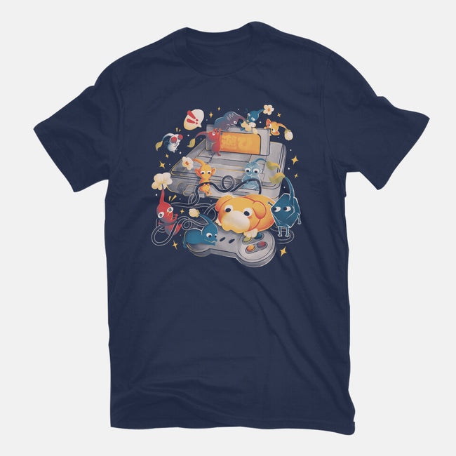 Tiny Gamers-Unisex-Basic-Tee-eduely