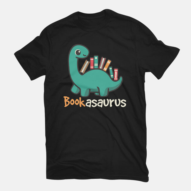 Bookasaurus-Unisex-Basic-Tee-NemiMakeit