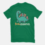 Bookasaurus-Womens-Fitted-Tee-NemiMakeit