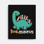 Bookasaurus-None-Stretched-Canvas-NemiMakeit