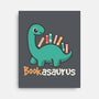 Bookasaurus-None-Stretched-Canvas-NemiMakeit