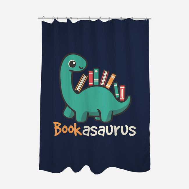 Bookasaurus-None-Polyester-Shower Curtain-NemiMakeit