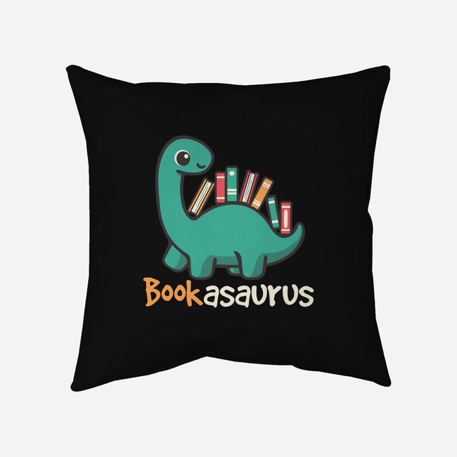 Bookasaurus-None-Removable Cover w Insert-Throw Pillow-NemiMakeit