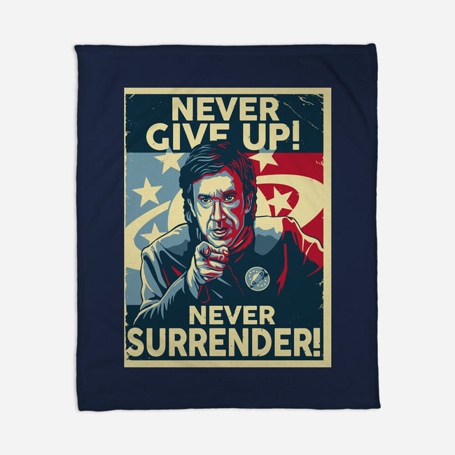 Never Give Up-None-Fleece-Blanket-daobiwan