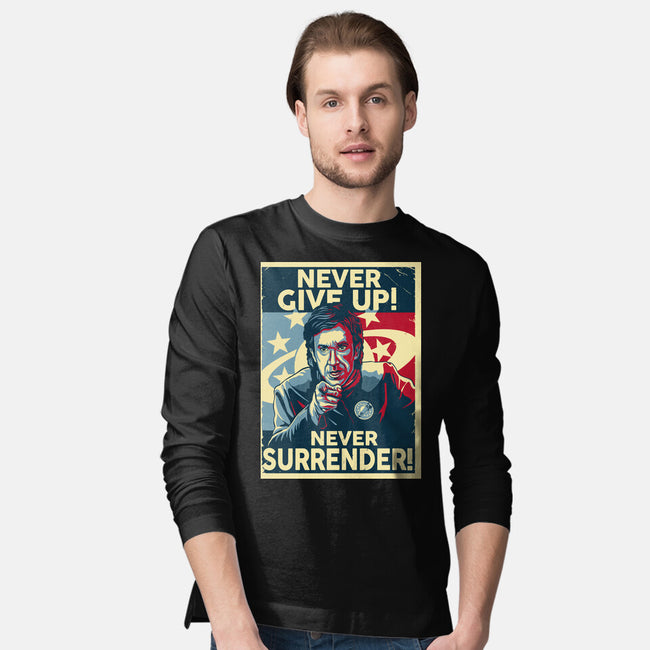 Never Give Up-Mens-Long Sleeved-Tee-daobiwan