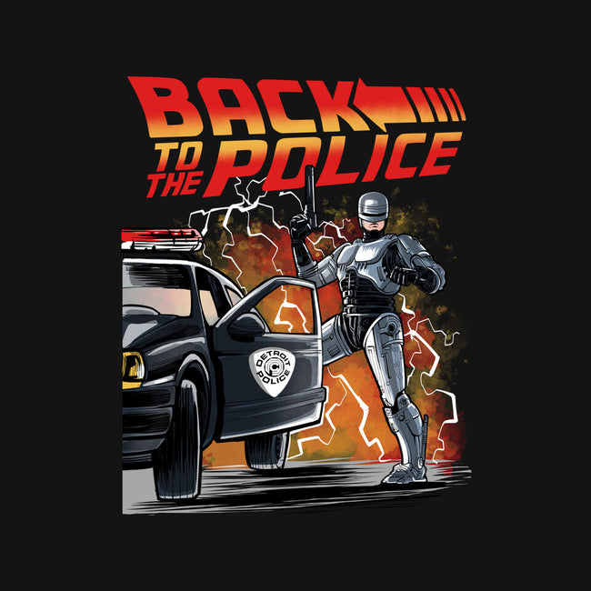 Back To The Police-None-Glossy-Sticker-zascanauta