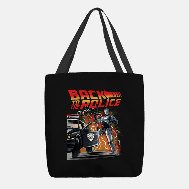 Back To The Police-None-Basic Tote-Bag-zascanauta