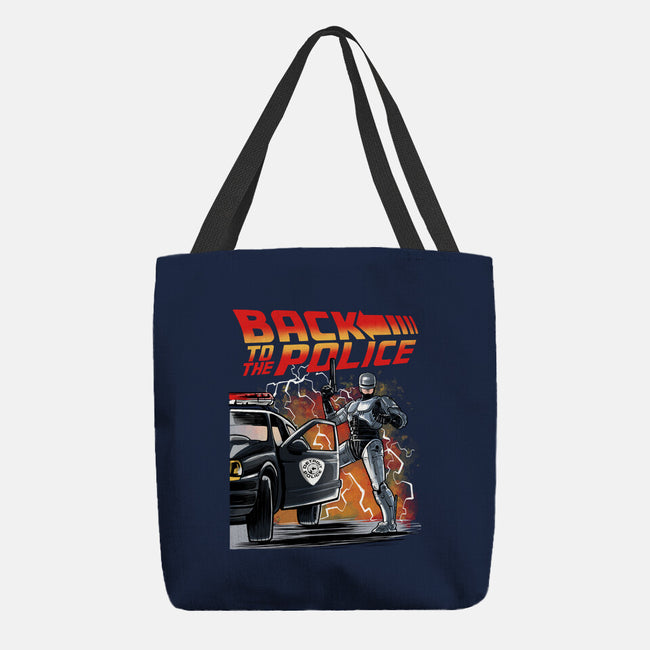 Back To The Police-None-Basic Tote-Bag-zascanauta