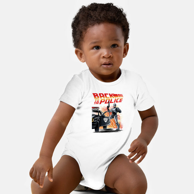 Back To The Police-Baby-Basic-Onesie-zascanauta