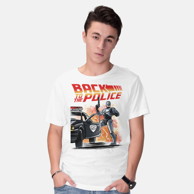 Back To The Police-Mens-Basic-Tee-zascanauta