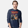 Back To The Police-Mens-Long Sleeved-Tee-zascanauta