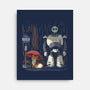 My Neighbor Robot-None-Stretched-Canvas-Betmac