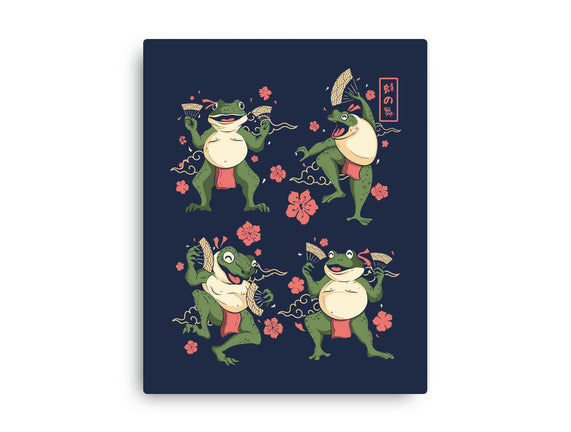 Dance Of The Toads Ukiyo-e