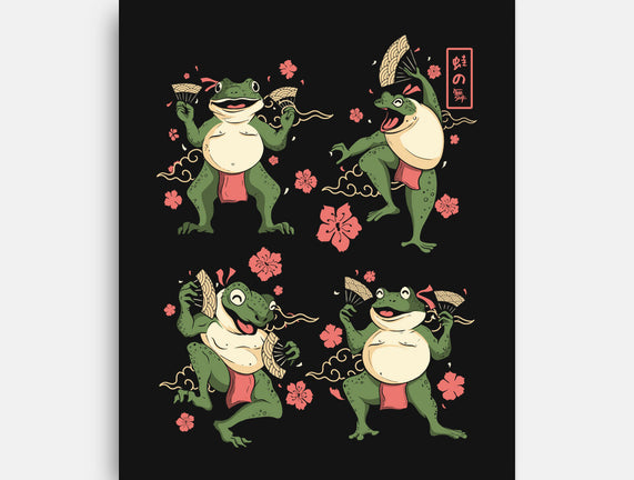 Dance Of The Toads Ukiyo-e