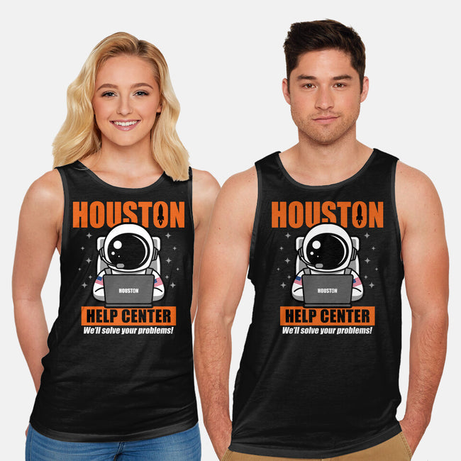 Houston Help Center-Unisex-Basic-Tank-Boggs Nicolas