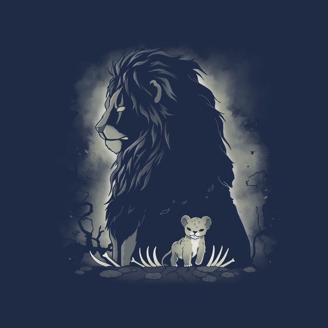 Darkness Lion-Youth-Pullover-Sweatshirt-Vallina84