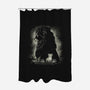 Darkness Lion-None-Polyester-Shower Curtain-Vallina84