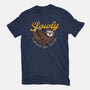 Slowly In Love Sloth-Mens-Heavyweight-Tee-dandingeroz