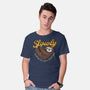 Slowly In Love Sloth-Mens-Basic-Tee-dandingeroz