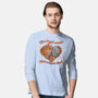 Tender Heart Cat-Mens-Long Sleeved-Tee-dandingeroz