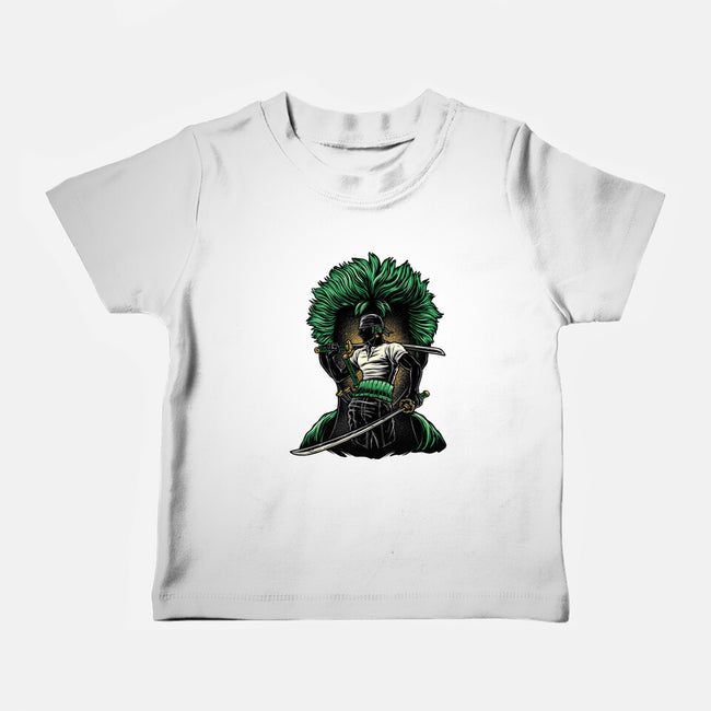 Pirate Hunter Fury-Baby-Basic-Tee-glitchygorilla