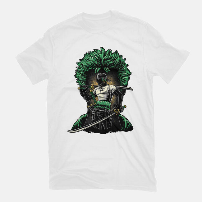 Pirate Hunter Fury-Mens-Heavyweight-Tee-glitchygorilla