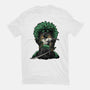 Pirate Hunter Fury-Womens-Fitted-Tee-glitchygorilla