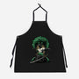 Pirate Hunter Fury-Unisex-Kitchen-Apron-glitchygorilla